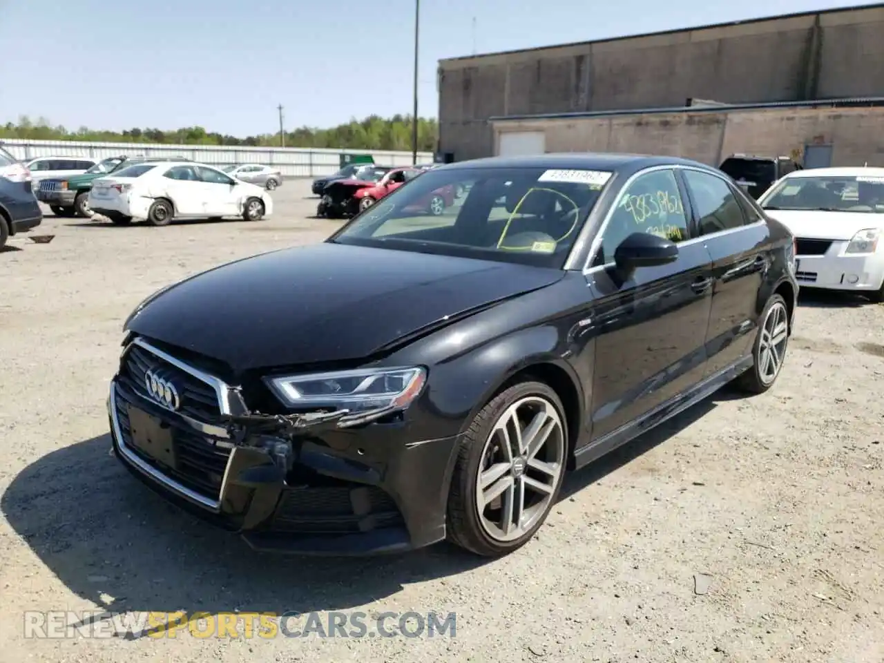 2 Photograph of a damaged car WAUJEGFF2K1028323 AUDI A3 2019