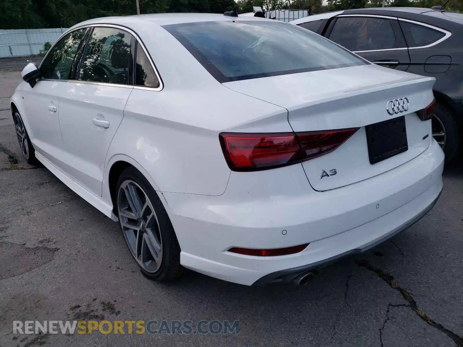 3 Photograph of a damaged car WAUJEGFF4K1027884 AUDI A3 2019