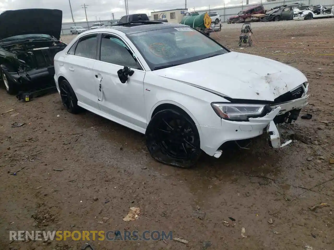 1 Photograph of a damaged car WAUJEGFF5K1017557 AUDI A3 2019