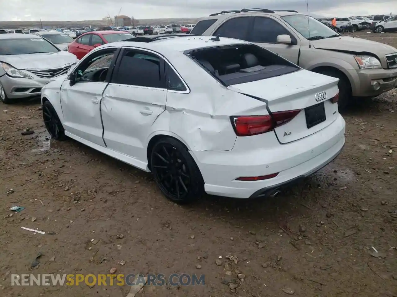 3 Photograph of a damaged car WAUJEGFF5K1017557 AUDI A3 2019
