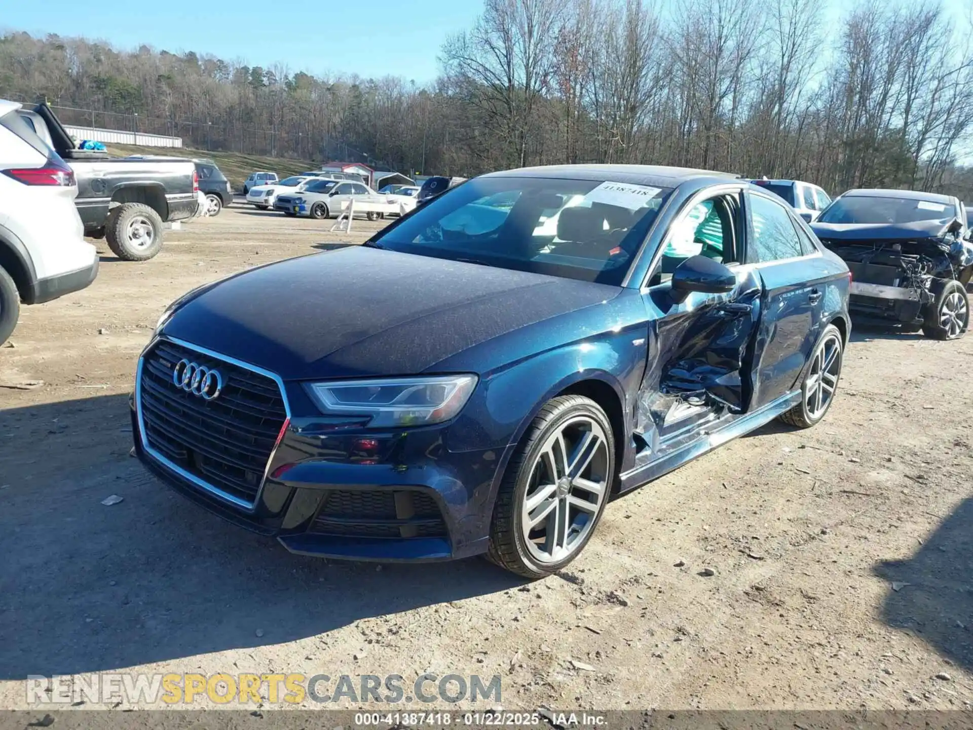 2 Photograph of a damaged car WAUJEGFF6K1019771 AUDI A3 2019