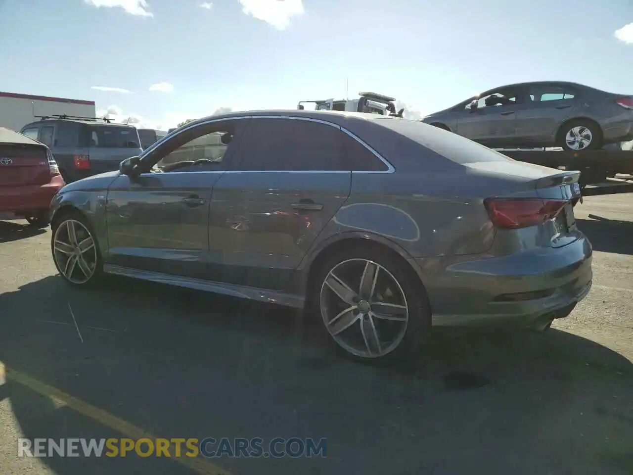 2 Photograph of a damaged car WAUJEGFF7K1023957 AUDI A3 2019