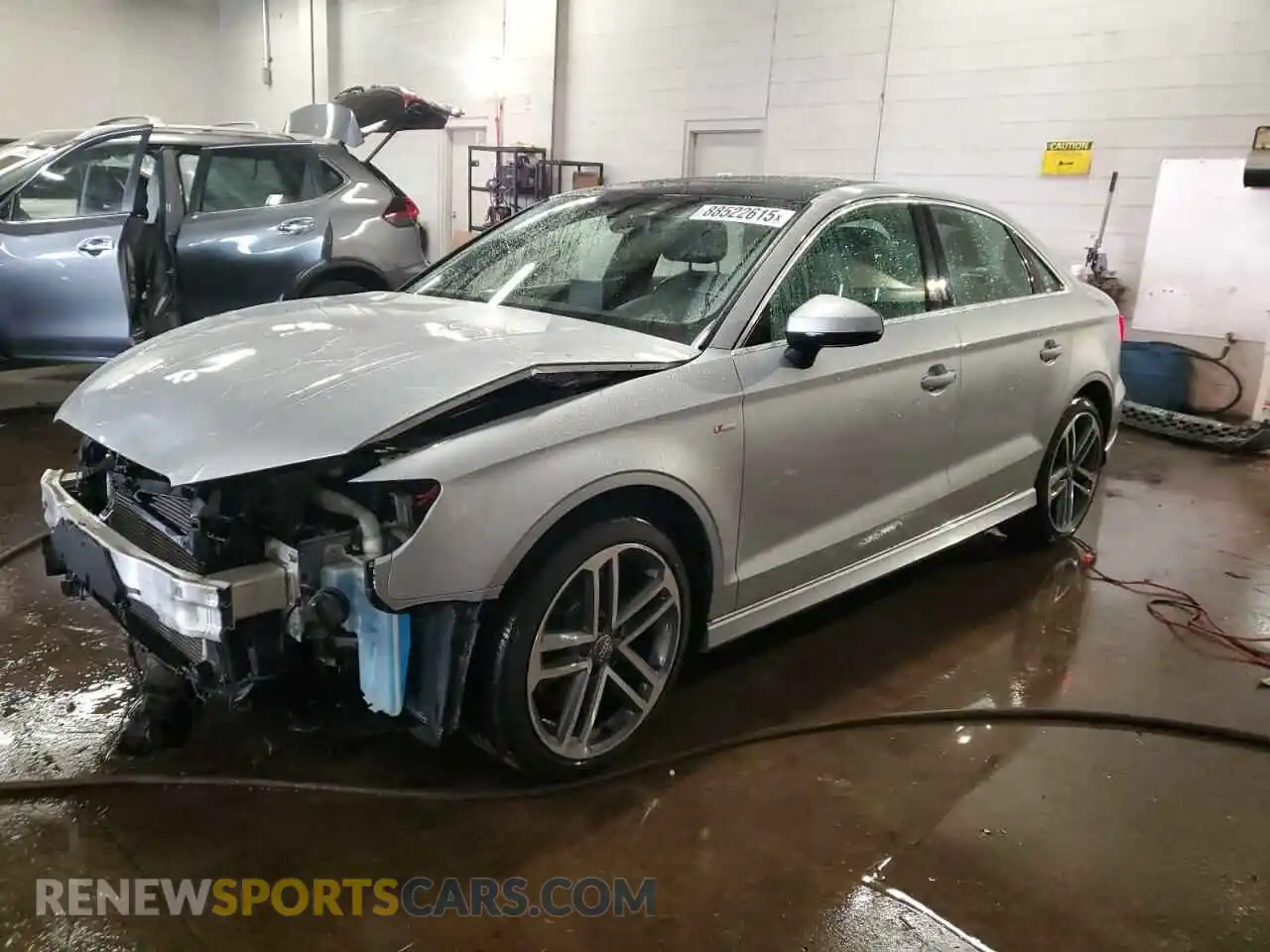 1 Photograph of a damaged car WAUJEGFF9KA082122 AUDI A3 2019