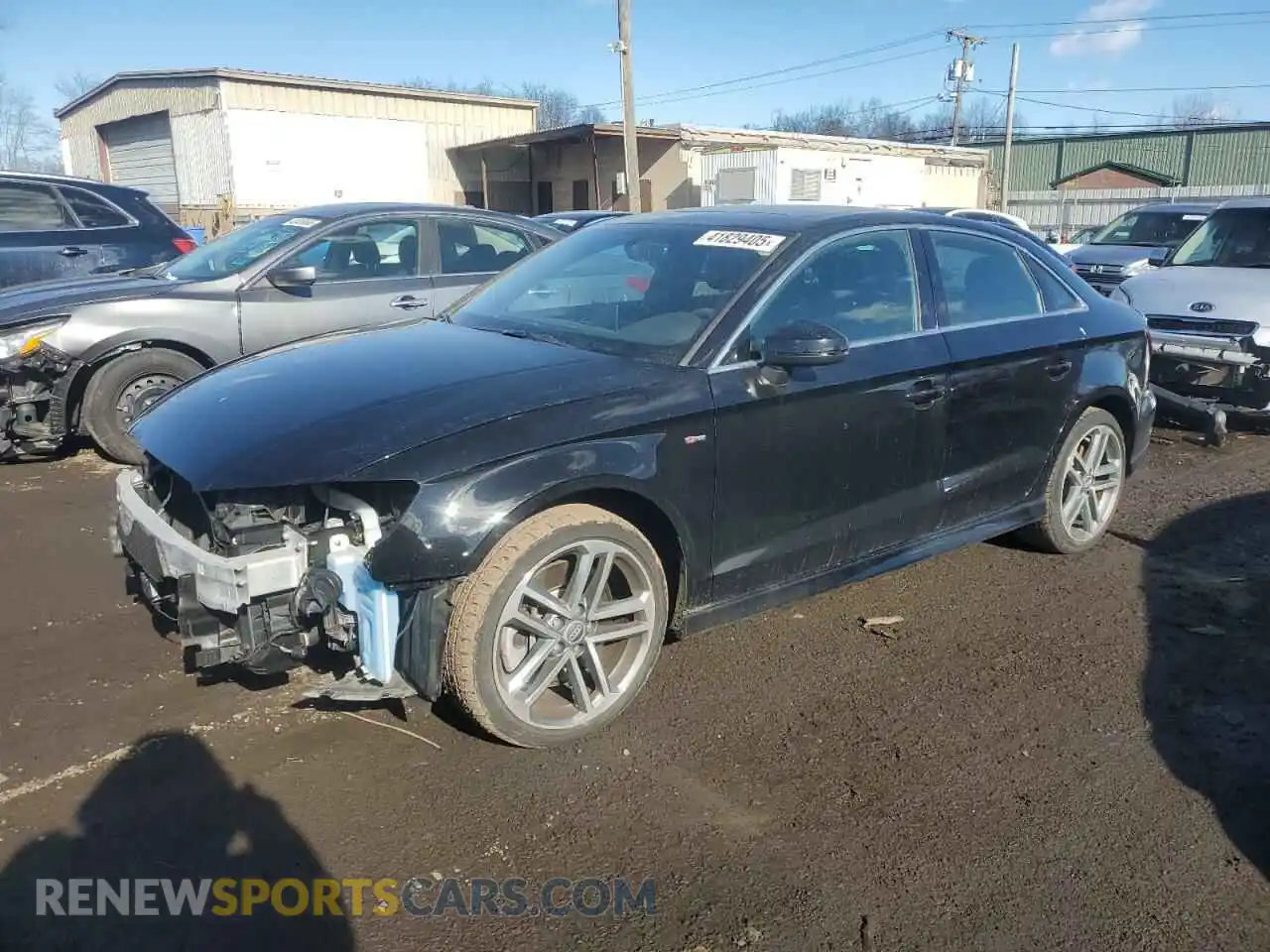 1 Photograph of a damaged car WAUJEGFF9KA111828 AUDI A3 2019