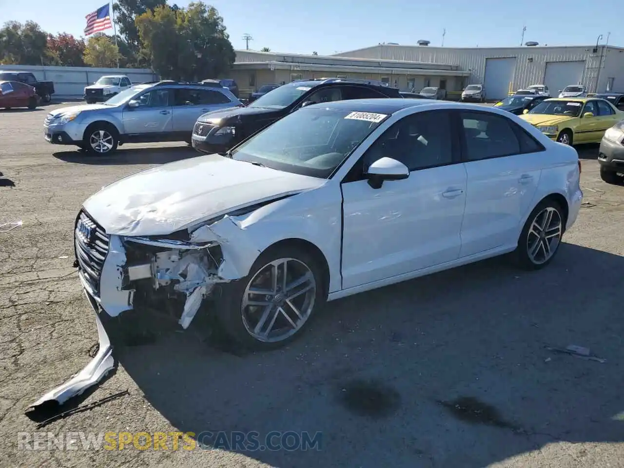 1 Photograph of a damaged car WAUAUGFF0LA097175 AUDI A3 2020