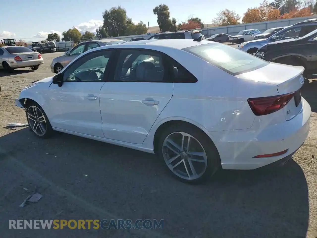2 Photograph of a damaged car WAUAUGFF0LA097175 AUDI A3 2020
