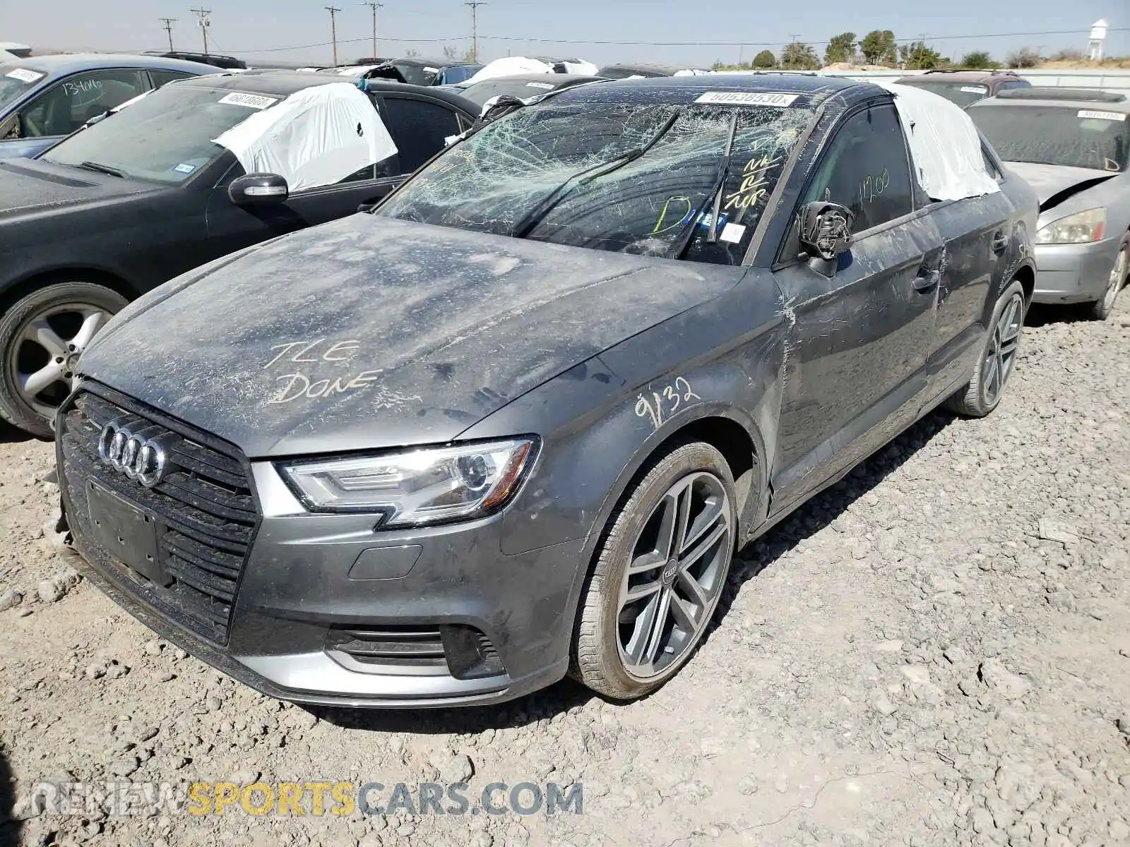 2 Photograph of a damaged car WAUAUGFF2LA028911 AUDI A3 2020