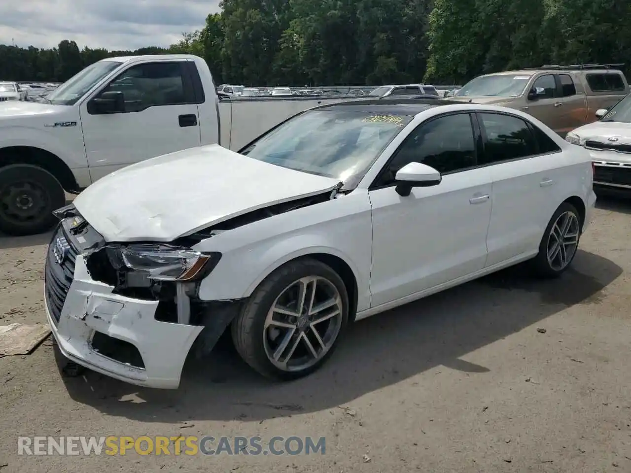 1 Photograph of a damaged car WAUAUGFF2LA054070 AUDI A3 2020