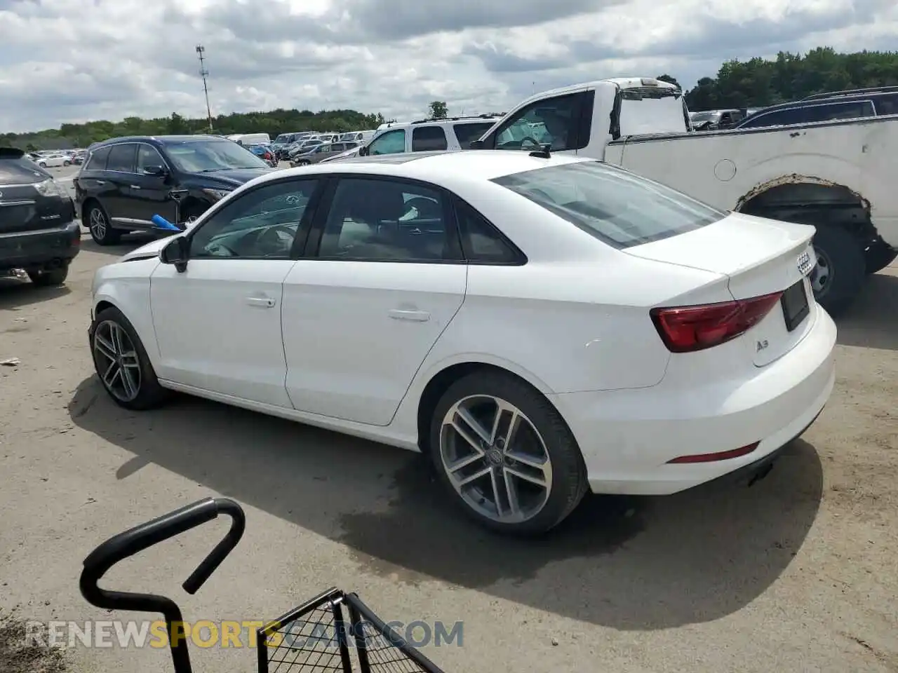 2 Photograph of a damaged car WAUAUGFF2LA054070 AUDI A3 2020