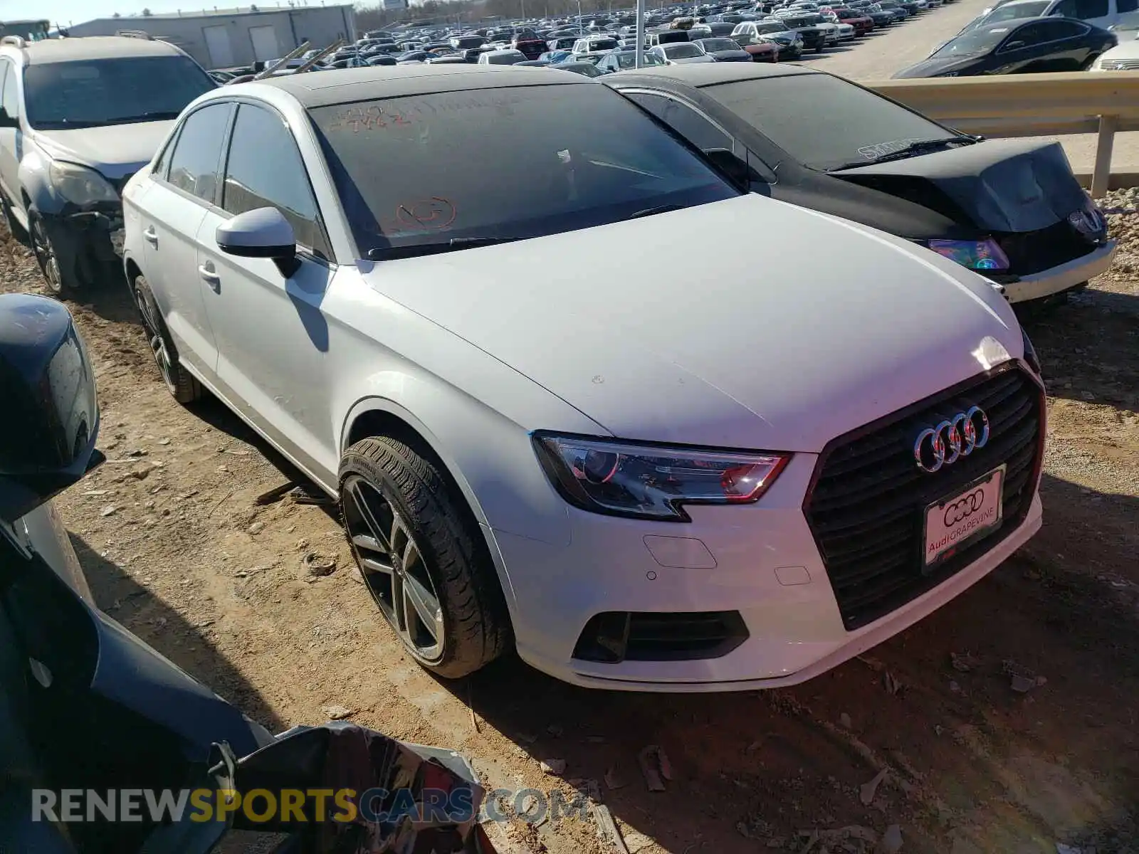 1 Photograph of a damaged car WAUAUGFF4LA094621 AUDI A3 2020