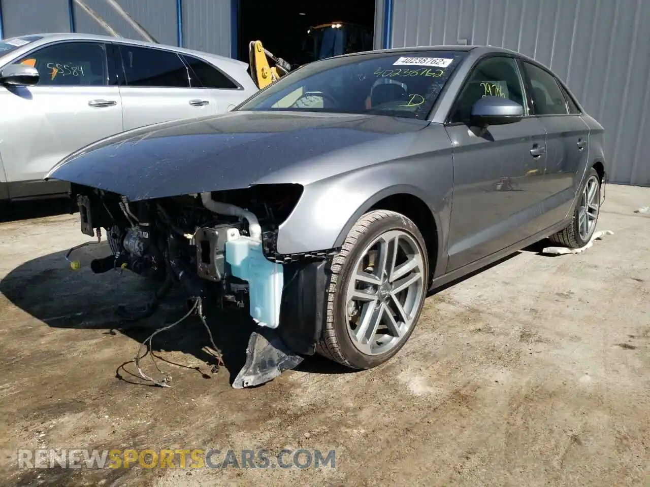 2 Photograph of a damaged car WAUAUGFF4LA104550 AUDI A3 2020