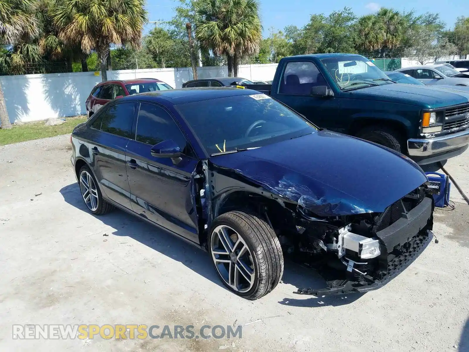 1 Photograph of a damaged car WAUAUGFF5LA097883 AUDI A3 2020