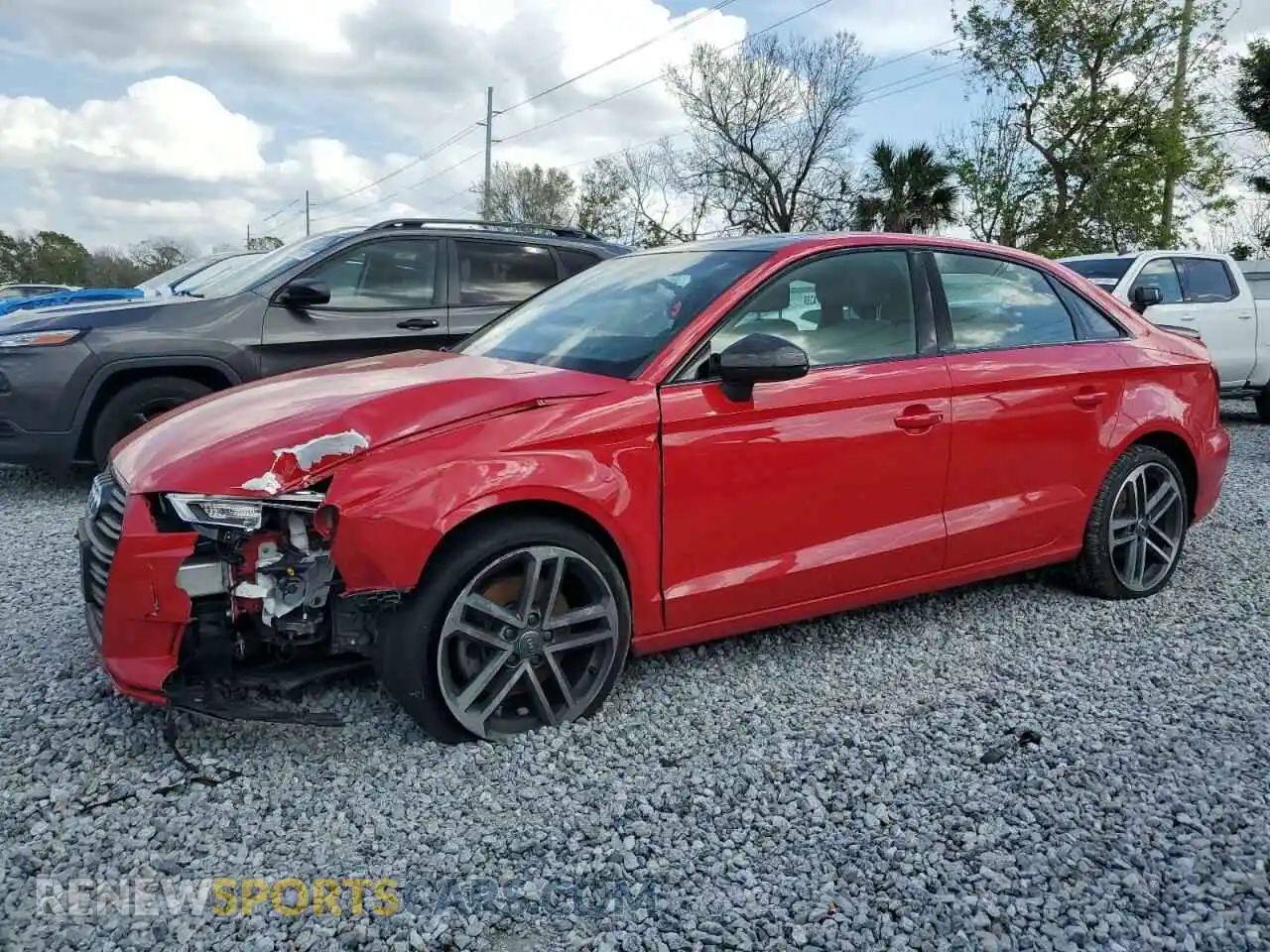 1 Photograph of a damaged car WAUAUGFF5LA100510 AUDI A3 2020