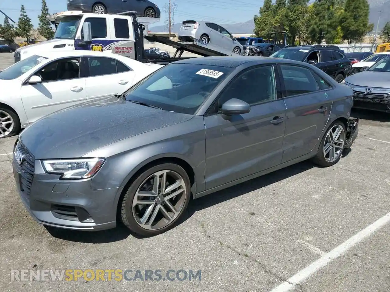 1 Photograph of a damaged car WAUAUGFF5LA104265 AUDI A3 2020