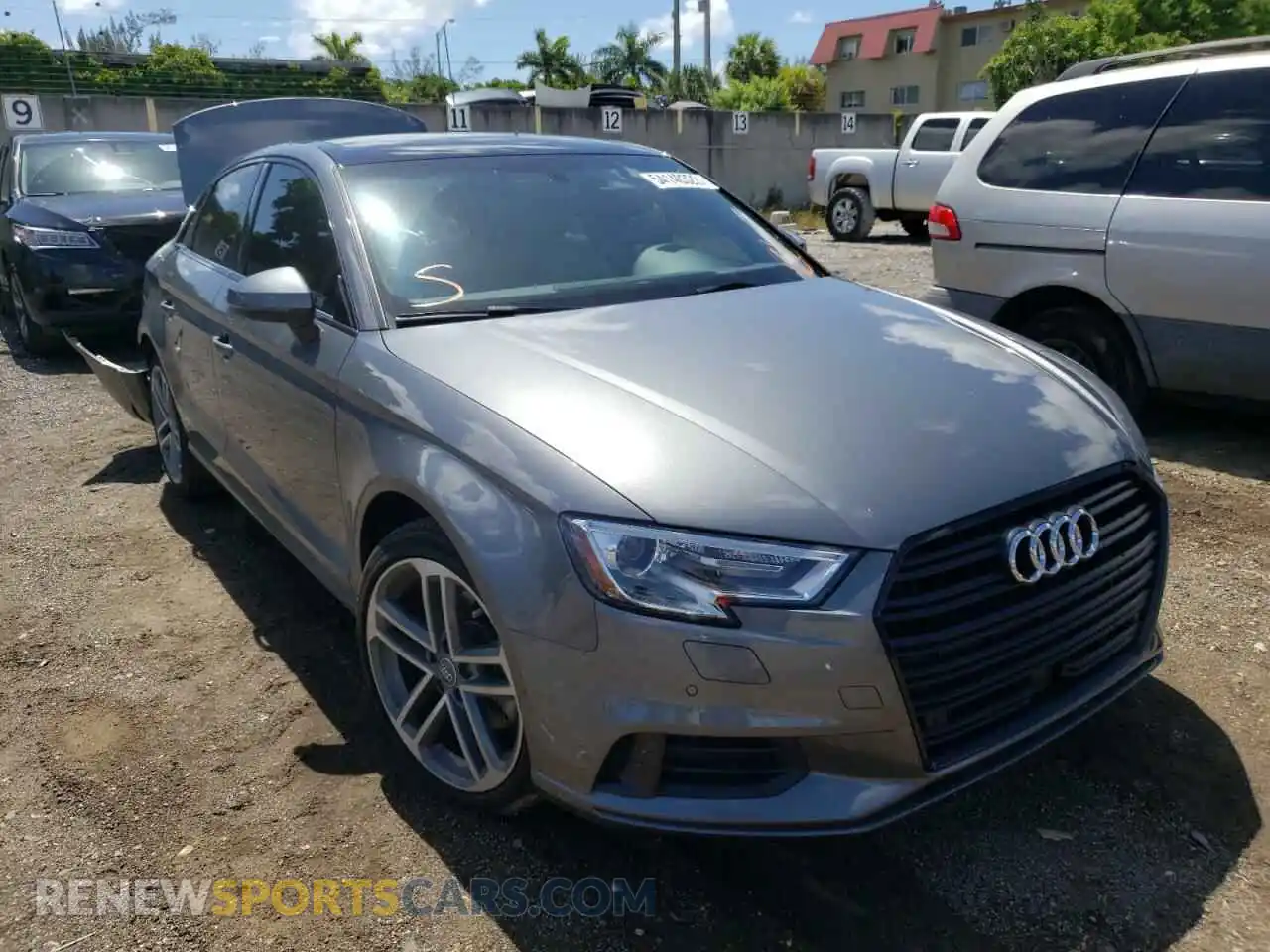 1 Photograph of a damaged car WAUAUGFF5LA105447 AUDI A3 2020