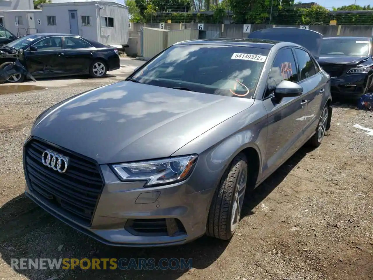 2 Photograph of a damaged car WAUAUGFF5LA105447 AUDI A3 2020