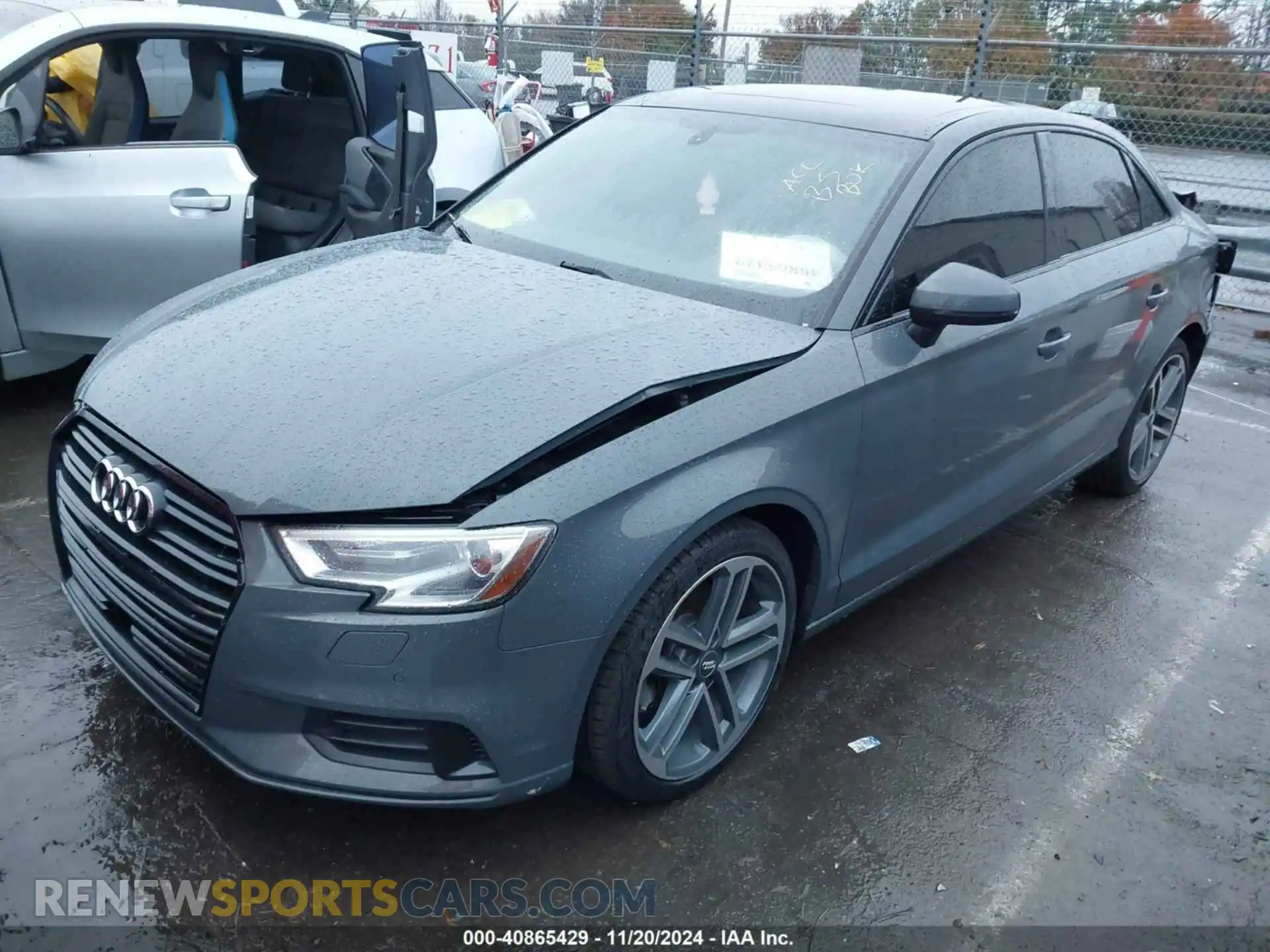 2 Photograph of a damaged car WAUAUGFF7LA101951 AUDI A3 2020