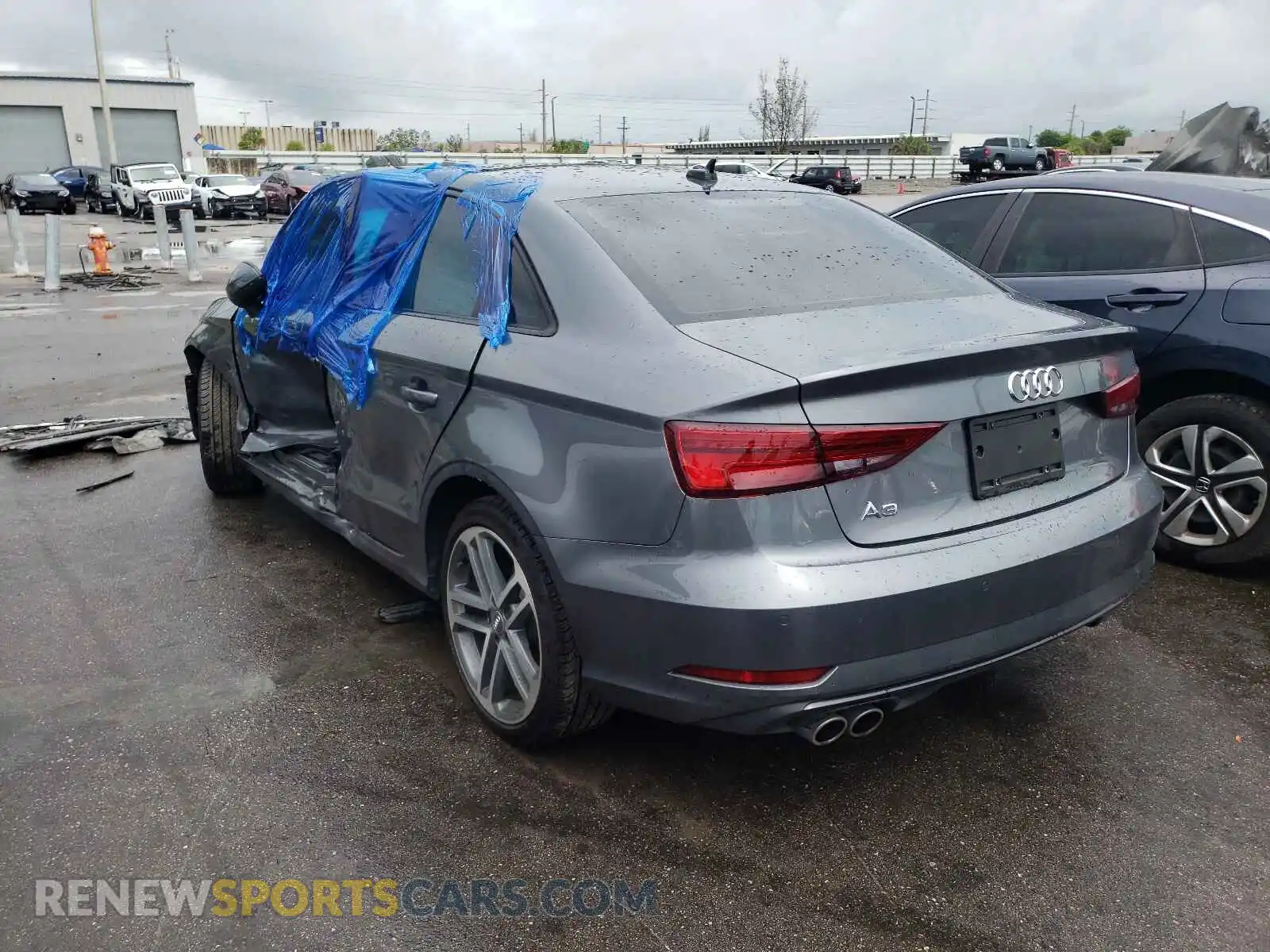 3 Photograph of a damaged car WAUAUGFF7LA105448 AUDI A3 2020