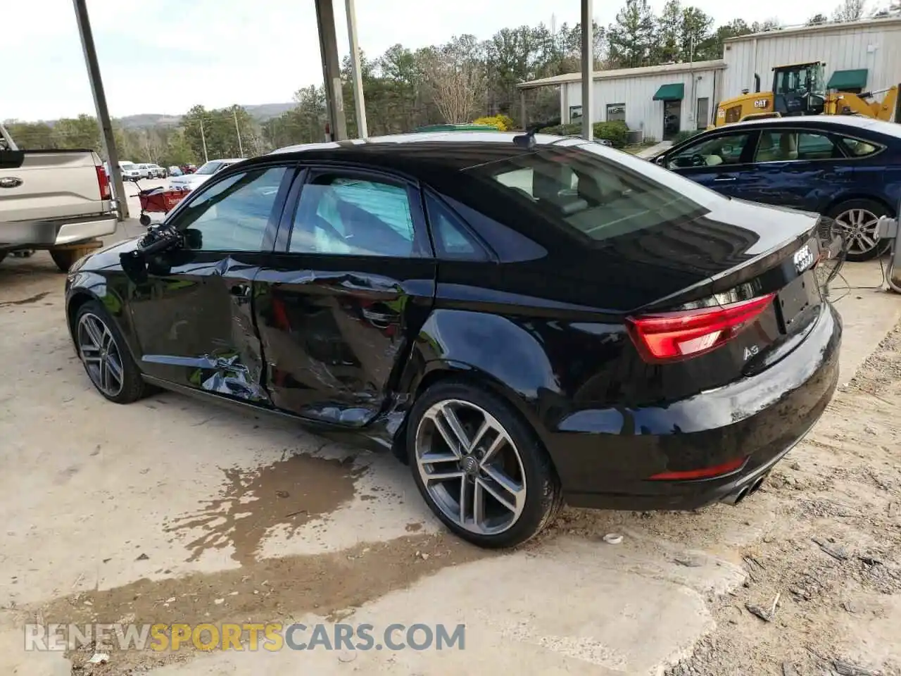 2 Photograph of a damaged car WAUAUGFF8LA000837 AUDI A3 2020