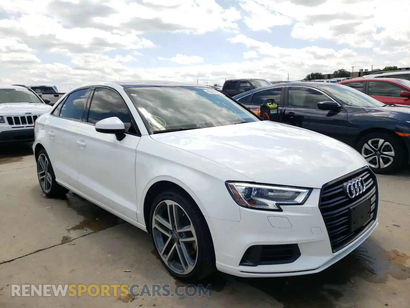 1 Photograph of a damaged car WAUAUGFF9LA006159 AUDI A3 2020