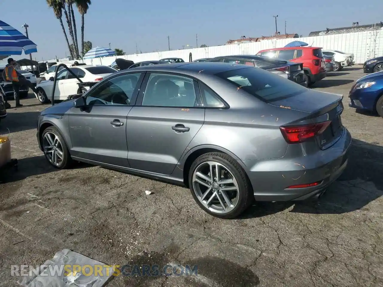 2 Photograph of a damaged car WAUAUGFF9LA104530 AUDI A3 2020