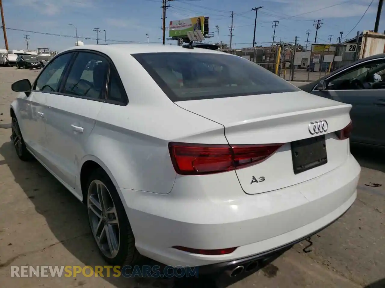 3 Photograph of a damaged car WAUAUGFFXLA054768 AUDI A3 2020