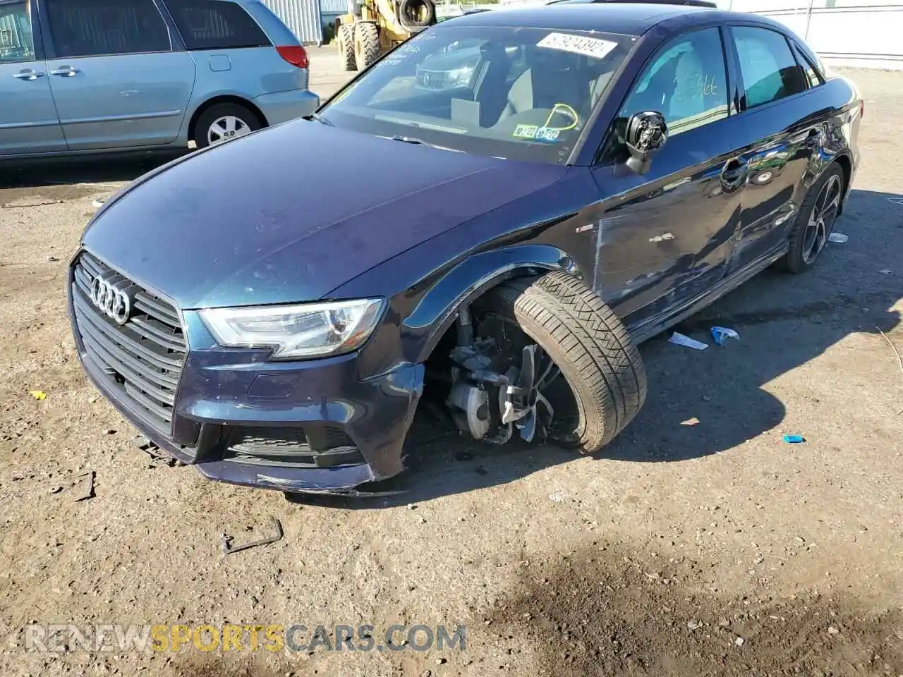 2 Photograph of a damaged car WAUBEGFF0LA005449 AUDI A3 2020
