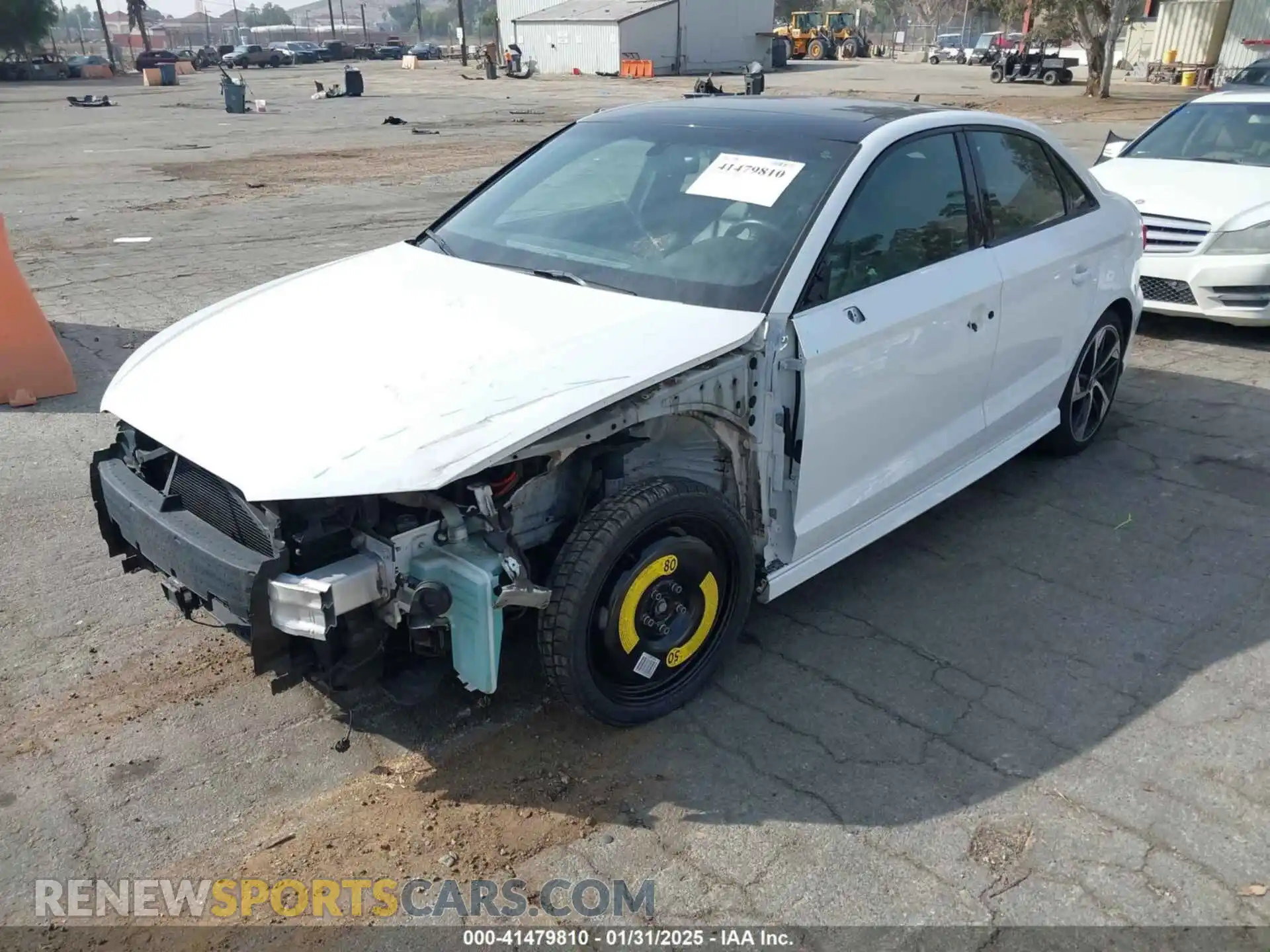 2 Photograph of a damaged car WAUBEGFF0LA057518 AUDI A3 2020
