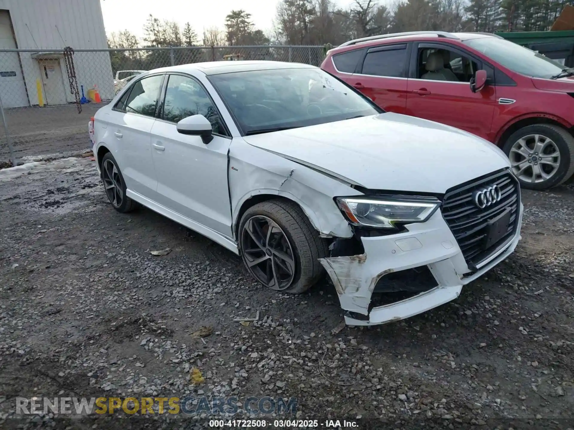 1 Photograph of a damaged car WAUBEGFF2LA095042 AUDI A3 2020