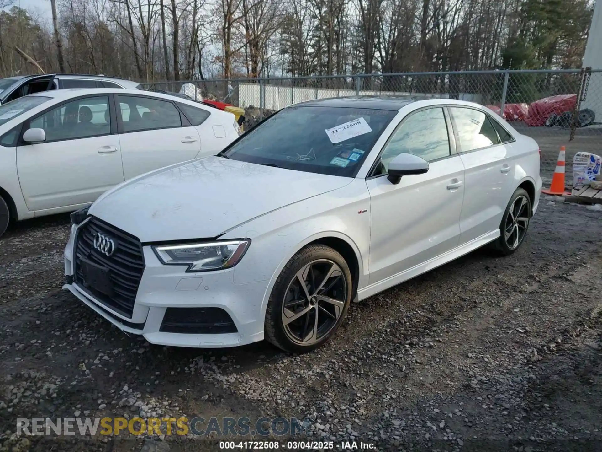 2 Photograph of a damaged car WAUBEGFF2LA095042 AUDI A3 2020