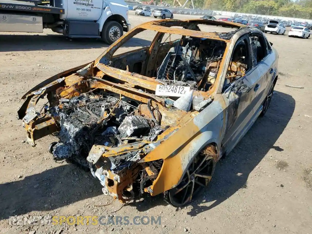 2 Photograph of a damaged car WAUBEGFF4LA096922 AUDI A3 2020