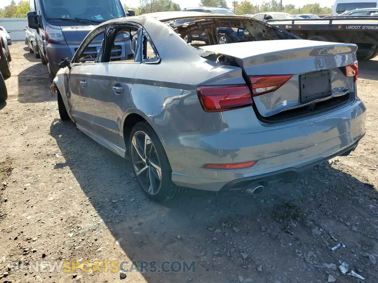 3 Photograph of a damaged car WAUBEGFF4LA096922 AUDI A3 2020
