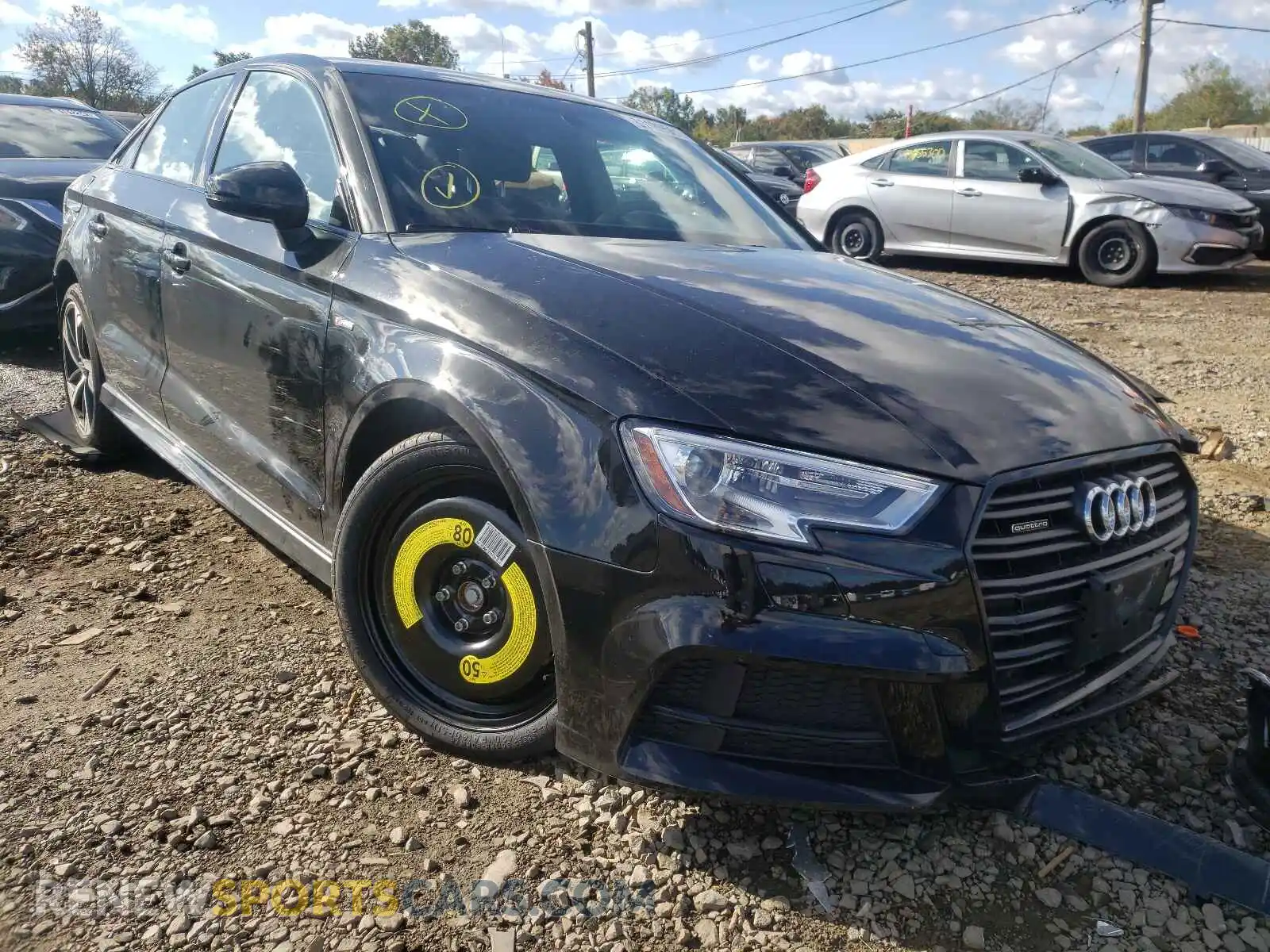 1 Photograph of a damaged car WAUBEGFF5LA103103 AUDI A3 2020