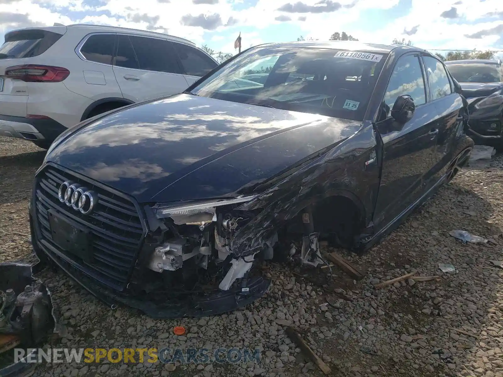 2 Photograph of a damaged car WAUBEGFF5LA103103 AUDI A3 2020