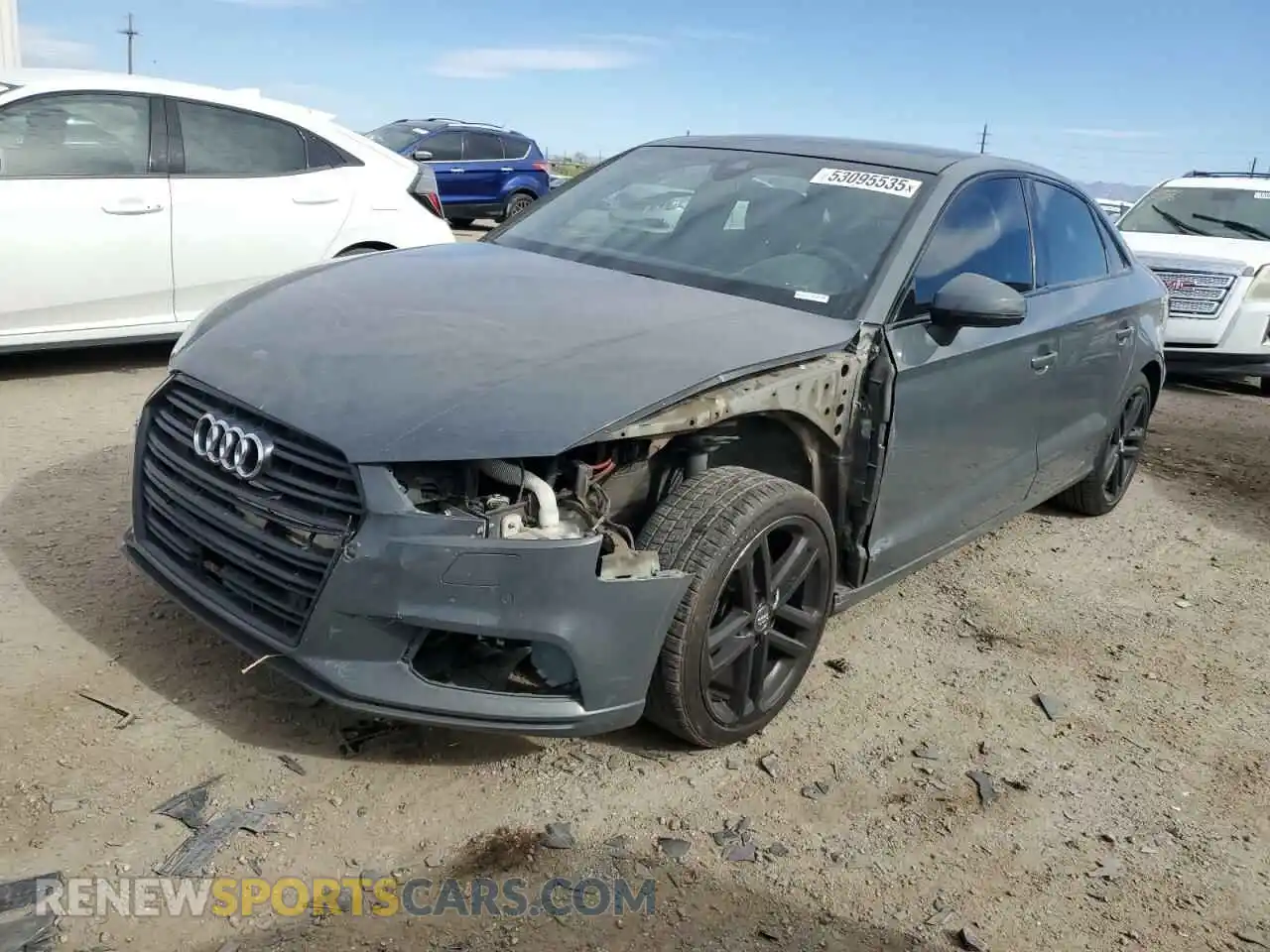1 Photograph of a damaged car WAUCUGFF2LA005427 AUDI A3 2020
