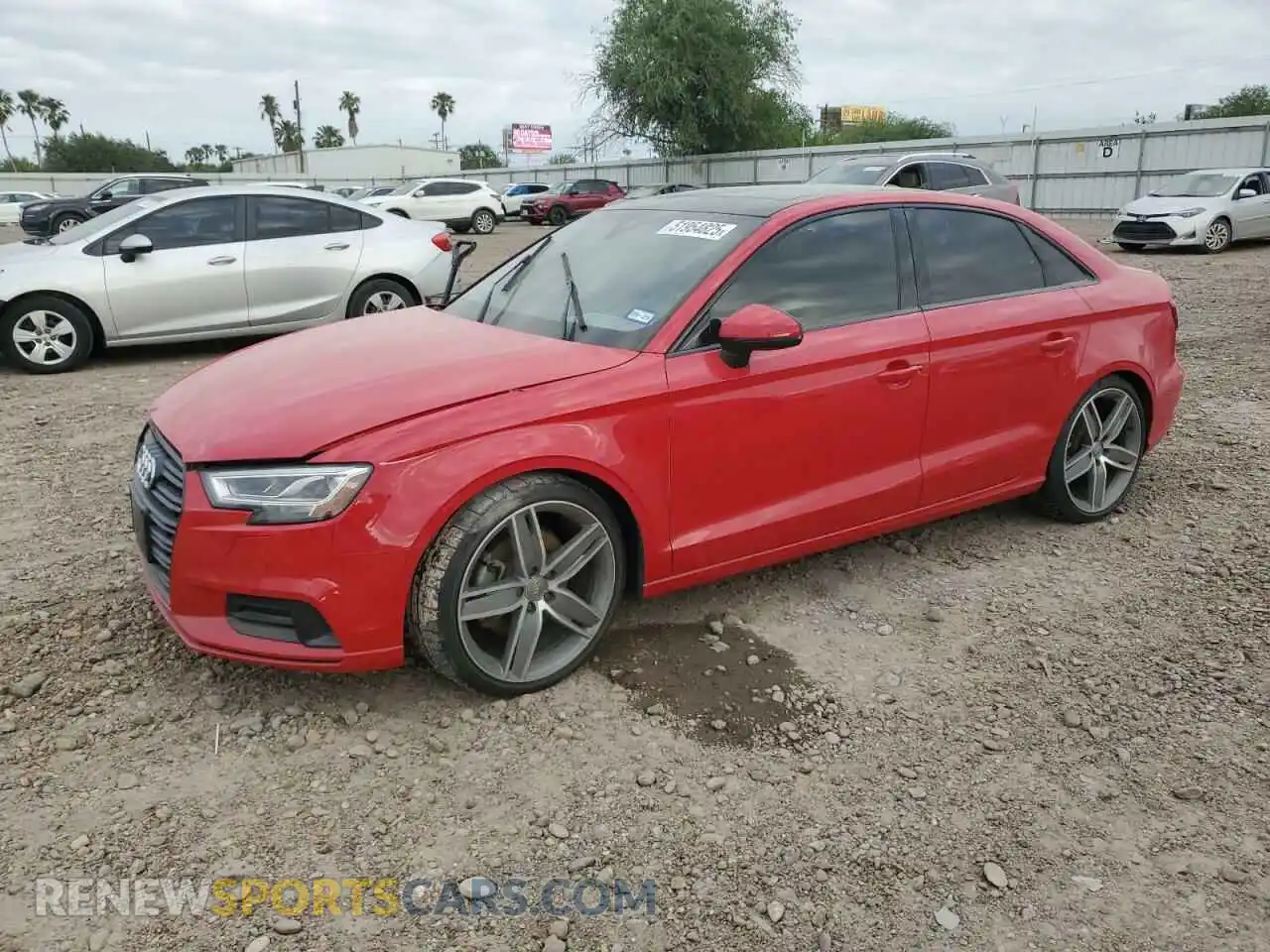 1 Photograph of a damaged car WAUCUGFF4LA096961 AUDI A3 2020