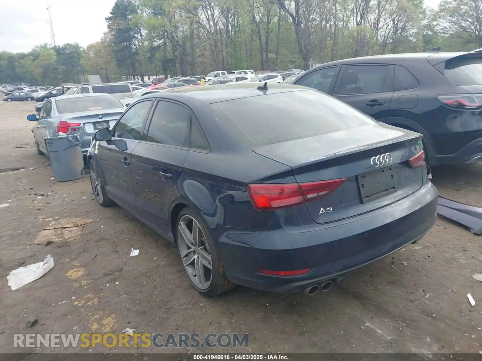 3 Фотография поврежденного автомобиля WAUCUGFF5LA003574 AUDI A3 2020