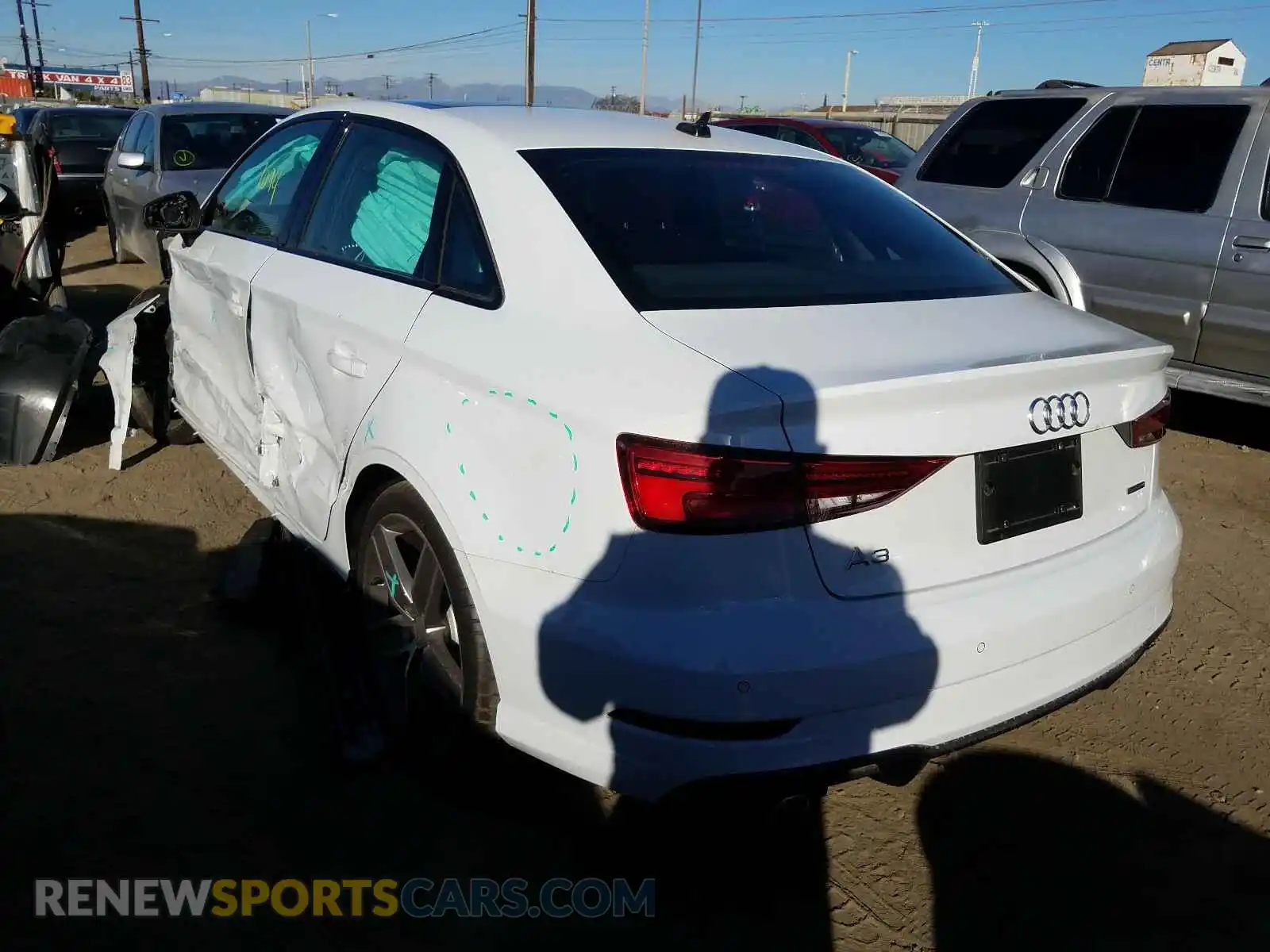 3 Photograph of a damaged car WAUJEGFF0LA038818 AUDI A3 2020