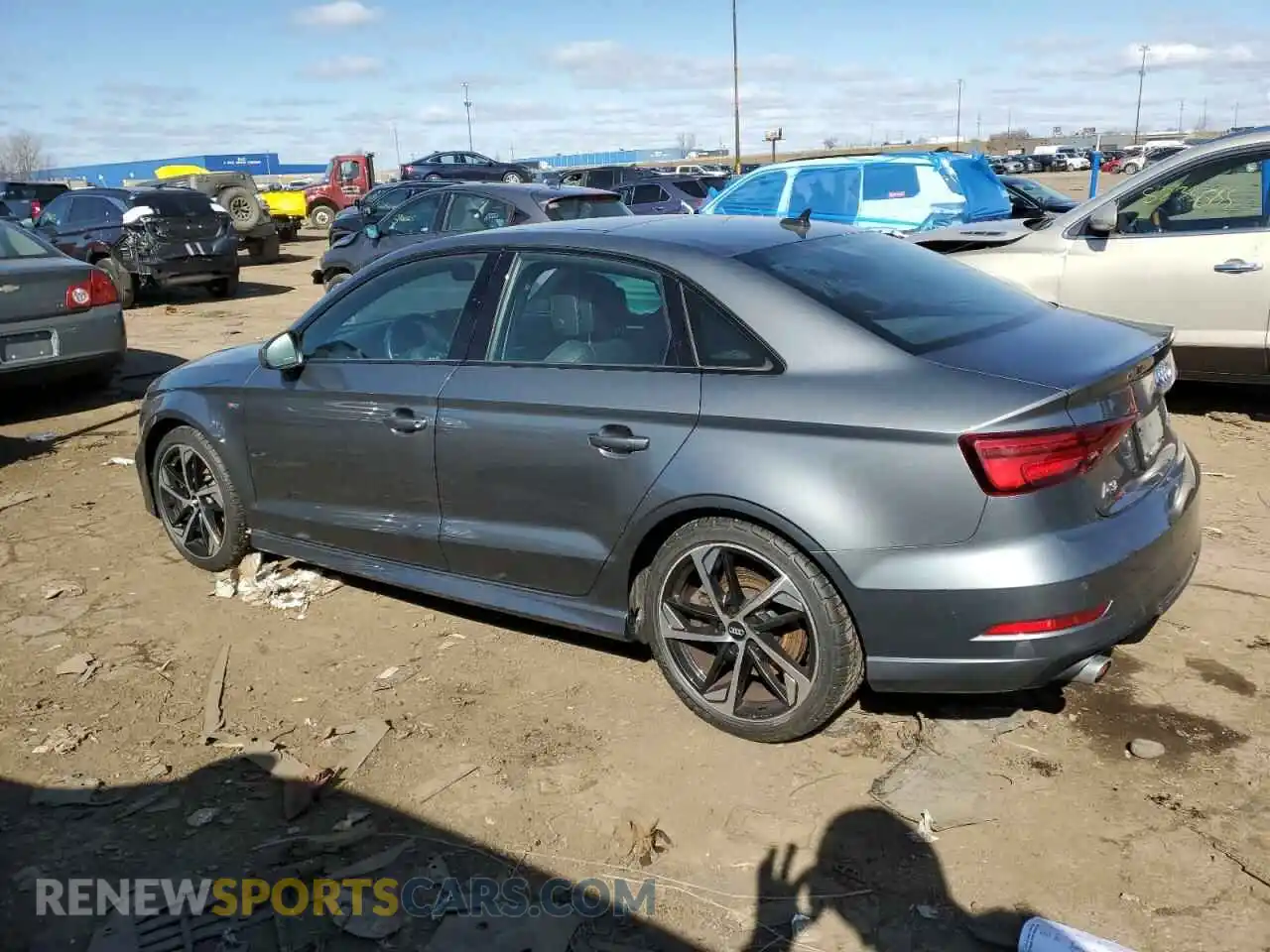 2 Photograph of a damaged car WAUJEGFF3LA035539 AUDI A3 2020