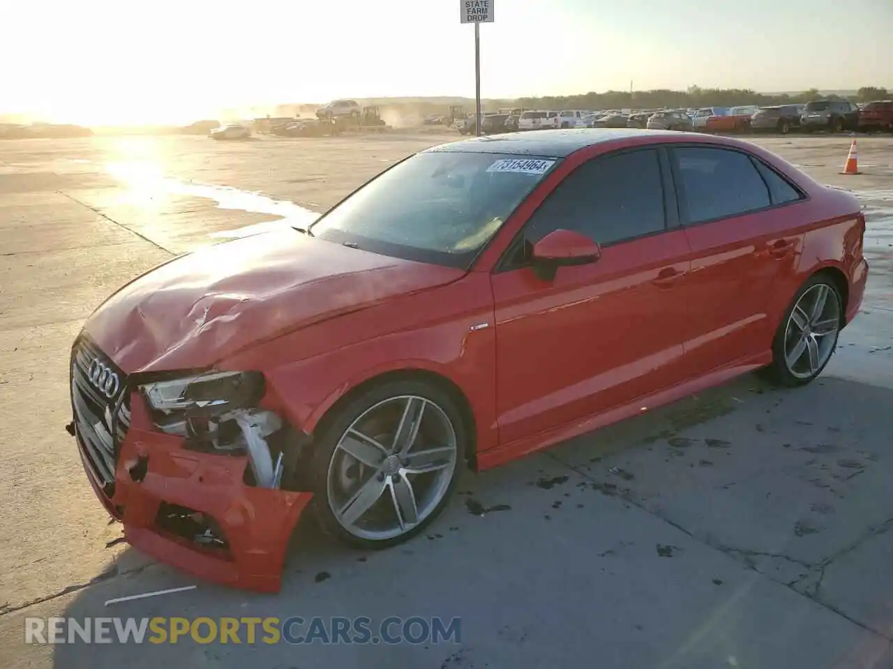 1 Photograph of a damaged car WAUJEGFF8LA000883 AUDI A3 2020