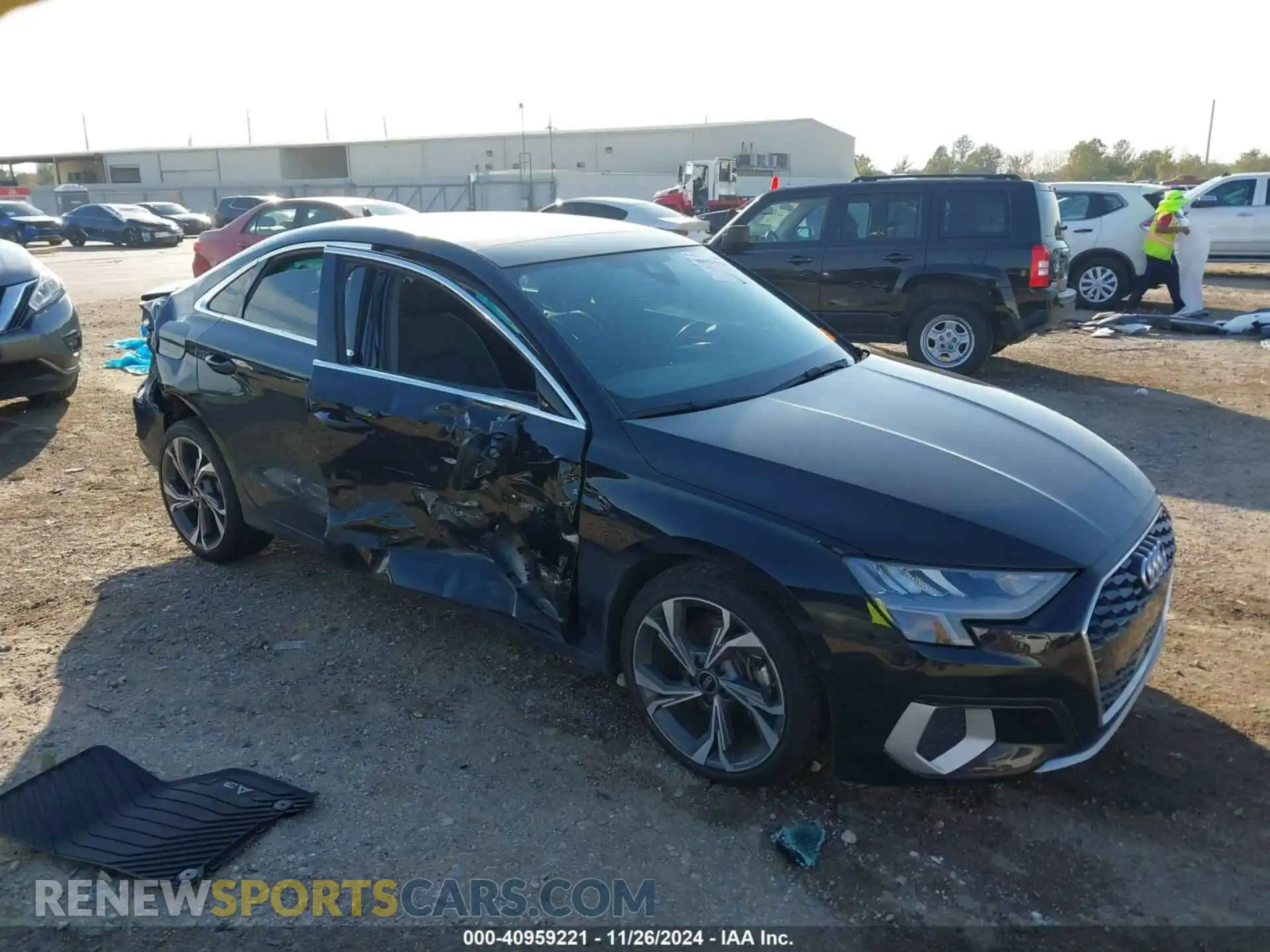 1 Photograph of a damaged car WAUAUDGY0NA009081 AUDI A3 2022