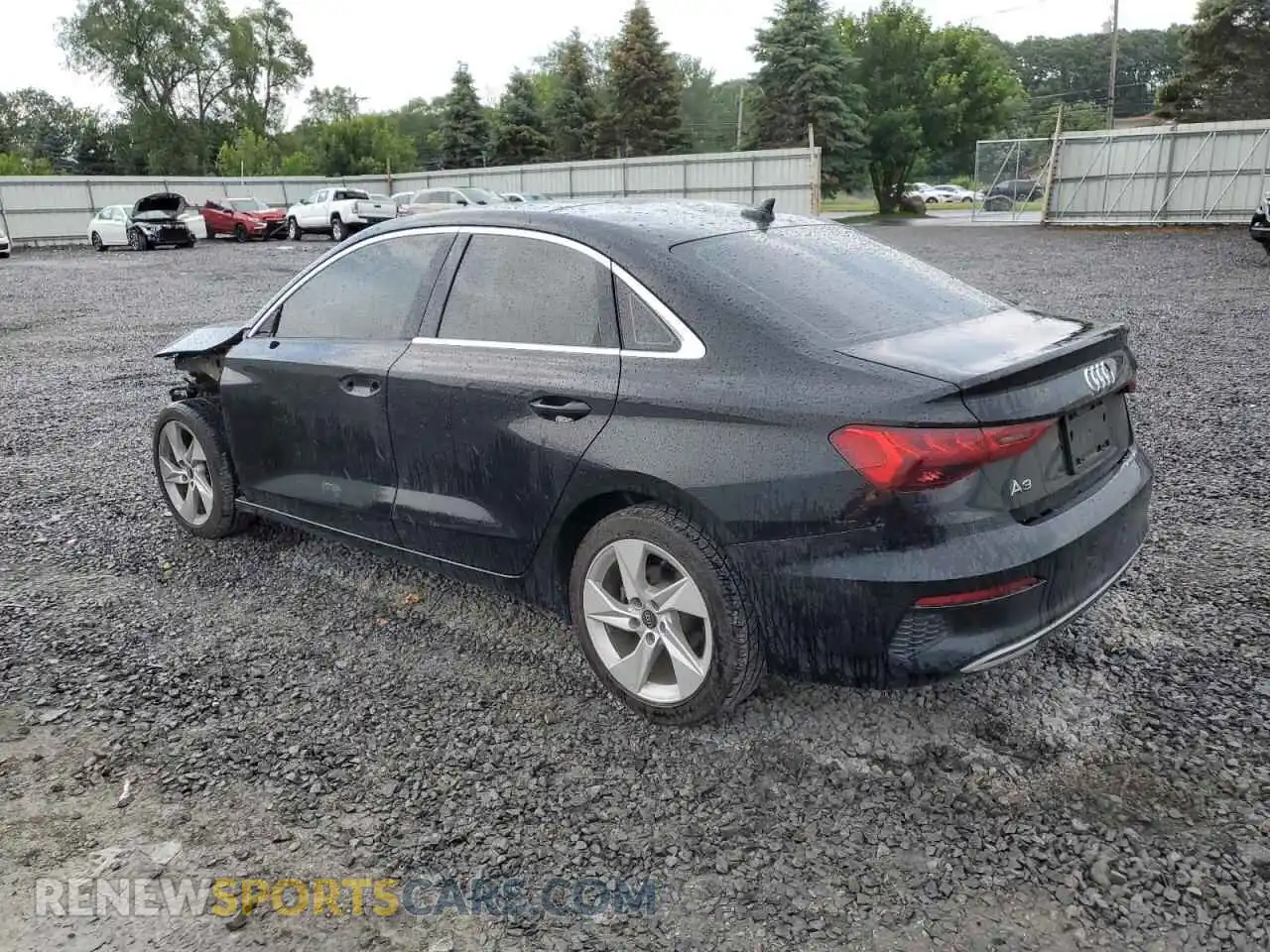 2 Photograph of a damaged car WAUAUDGY0NA026348 AUDI A3 2022