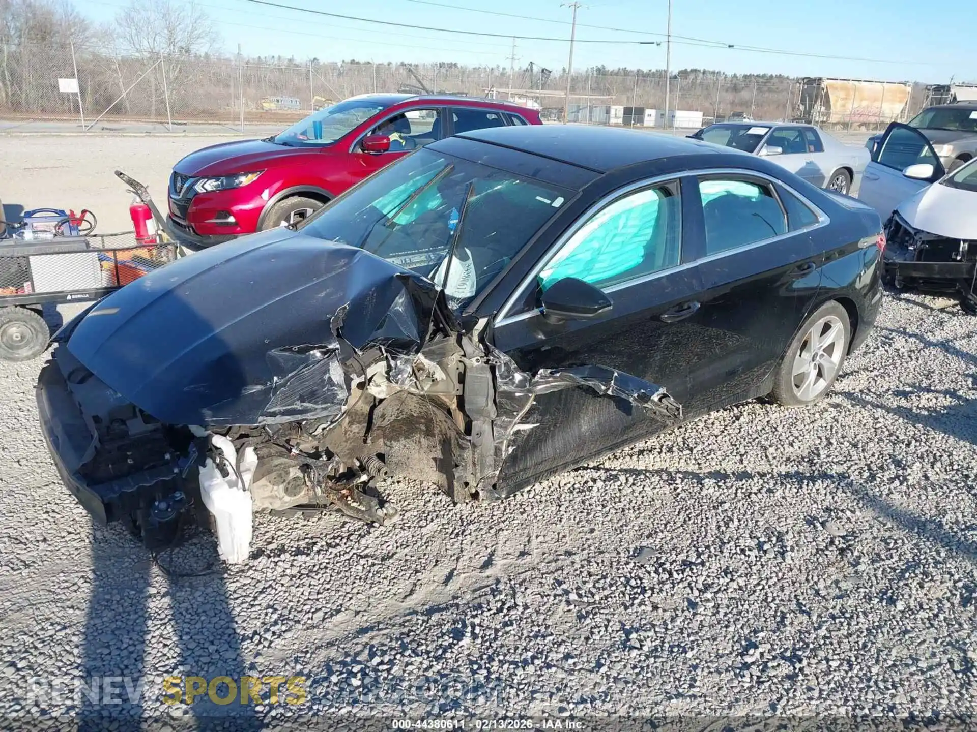 2 Фотография поврежденного автомобиля WAUAUDGY0NA028875 AUDI A3 2022