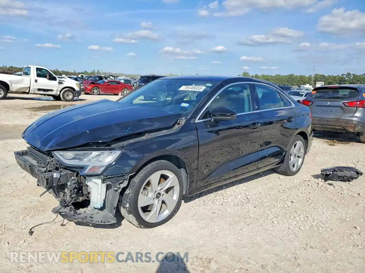 1 Photograph of a damaged car WAUAUDGY3NA026330 AUDI A3 2022