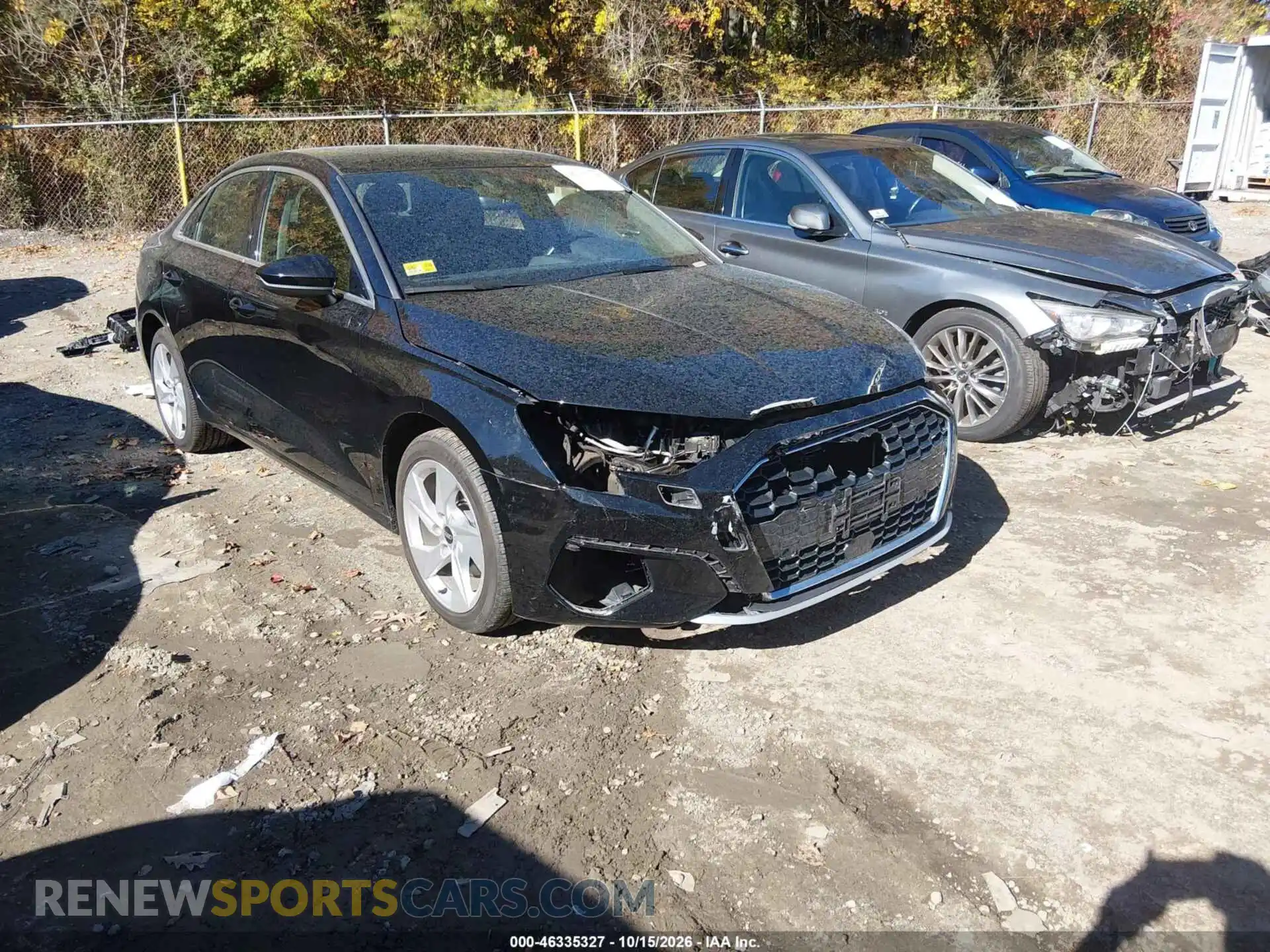 1 Photograph of a damaged car WAUAUDGY6NA028265 AUDI A3 2022