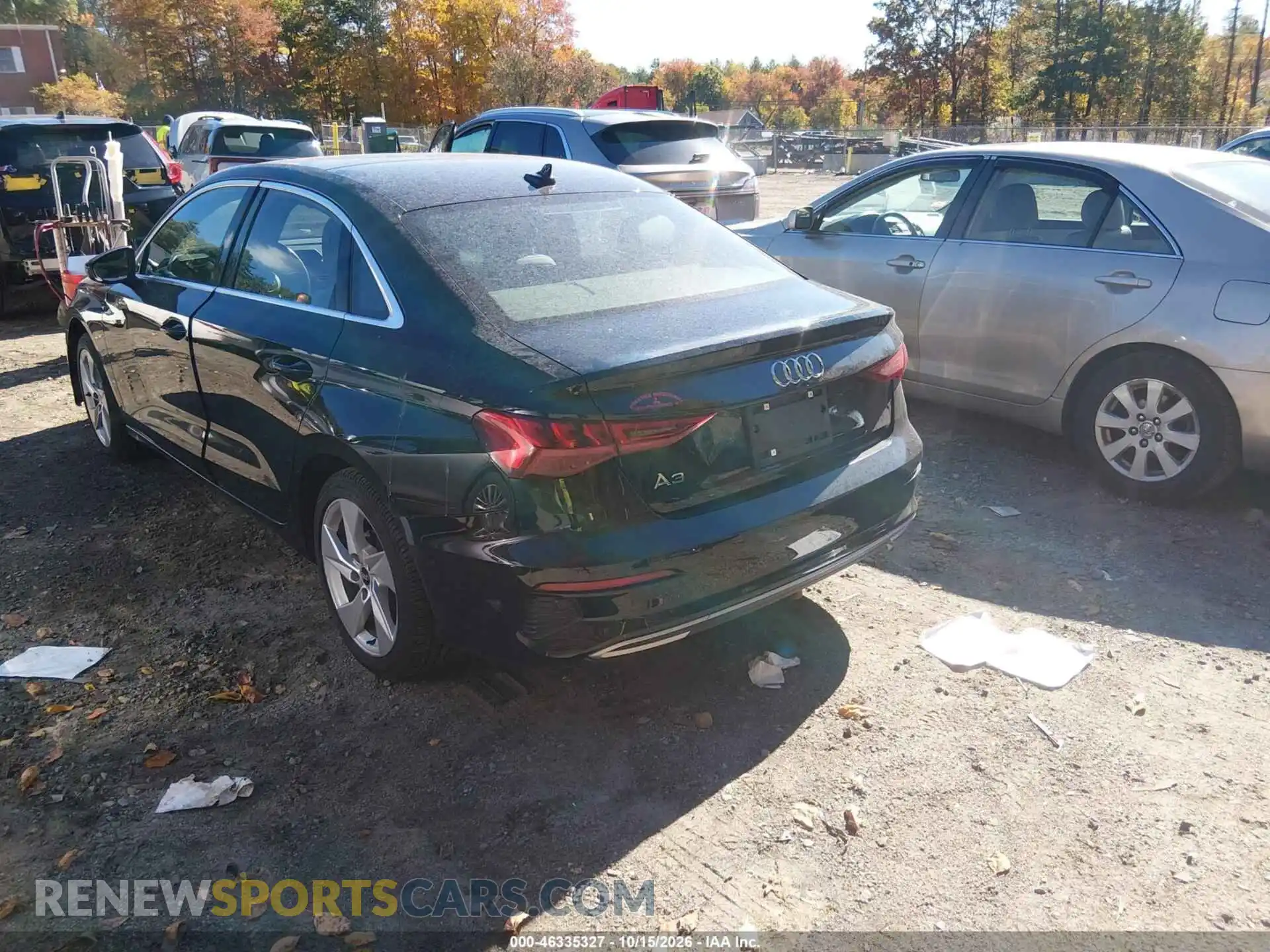 3 Photograph of a damaged car WAUAUDGY6NA028265 AUDI A3 2022