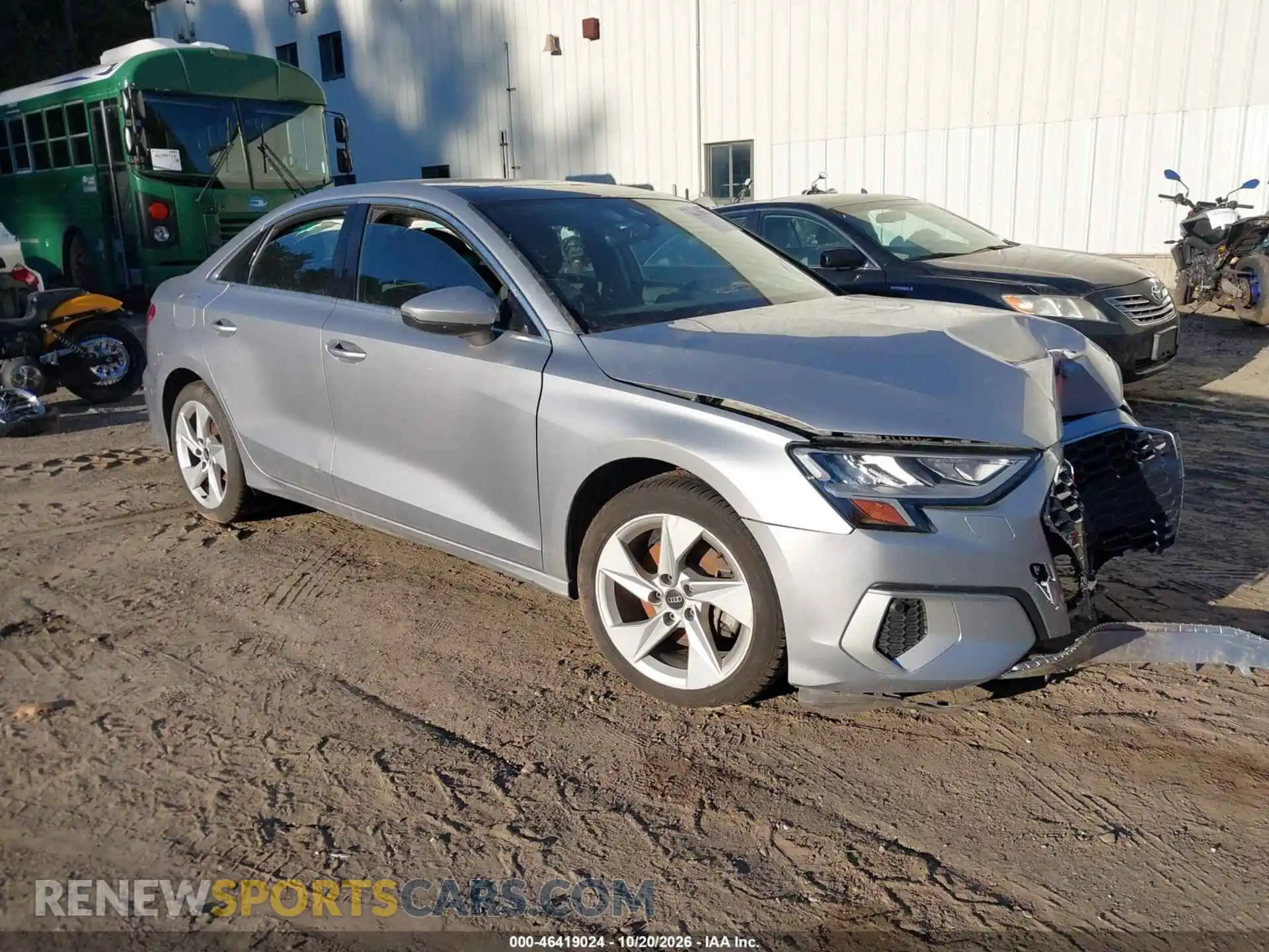 1 Фотография поврежденного автомобиля WAUAUDGY6NA035149 AUDI A3 2022