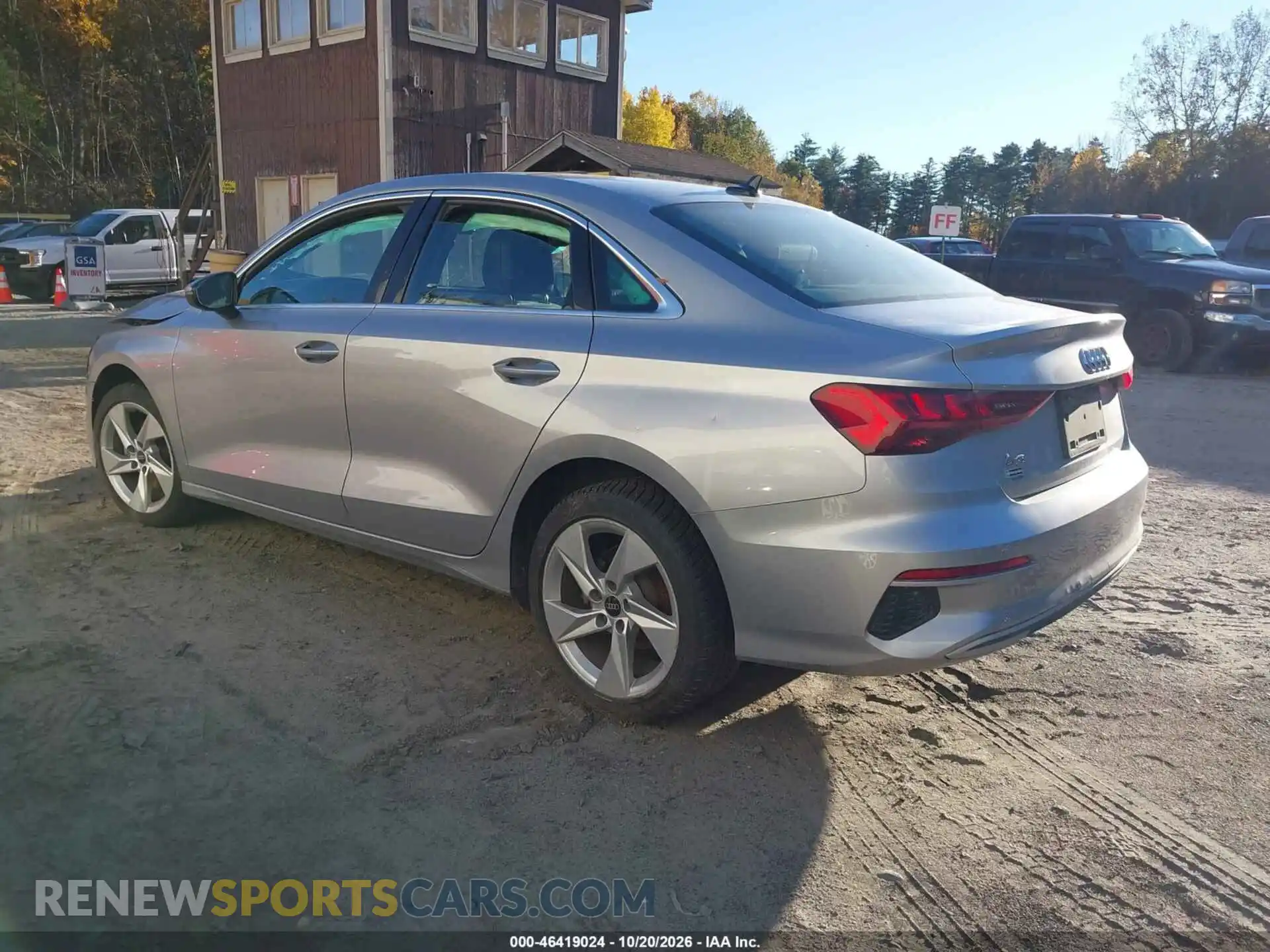 3 Фотография поврежденного автомобиля WAUAUDGY6NA035149 AUDI A3 2022