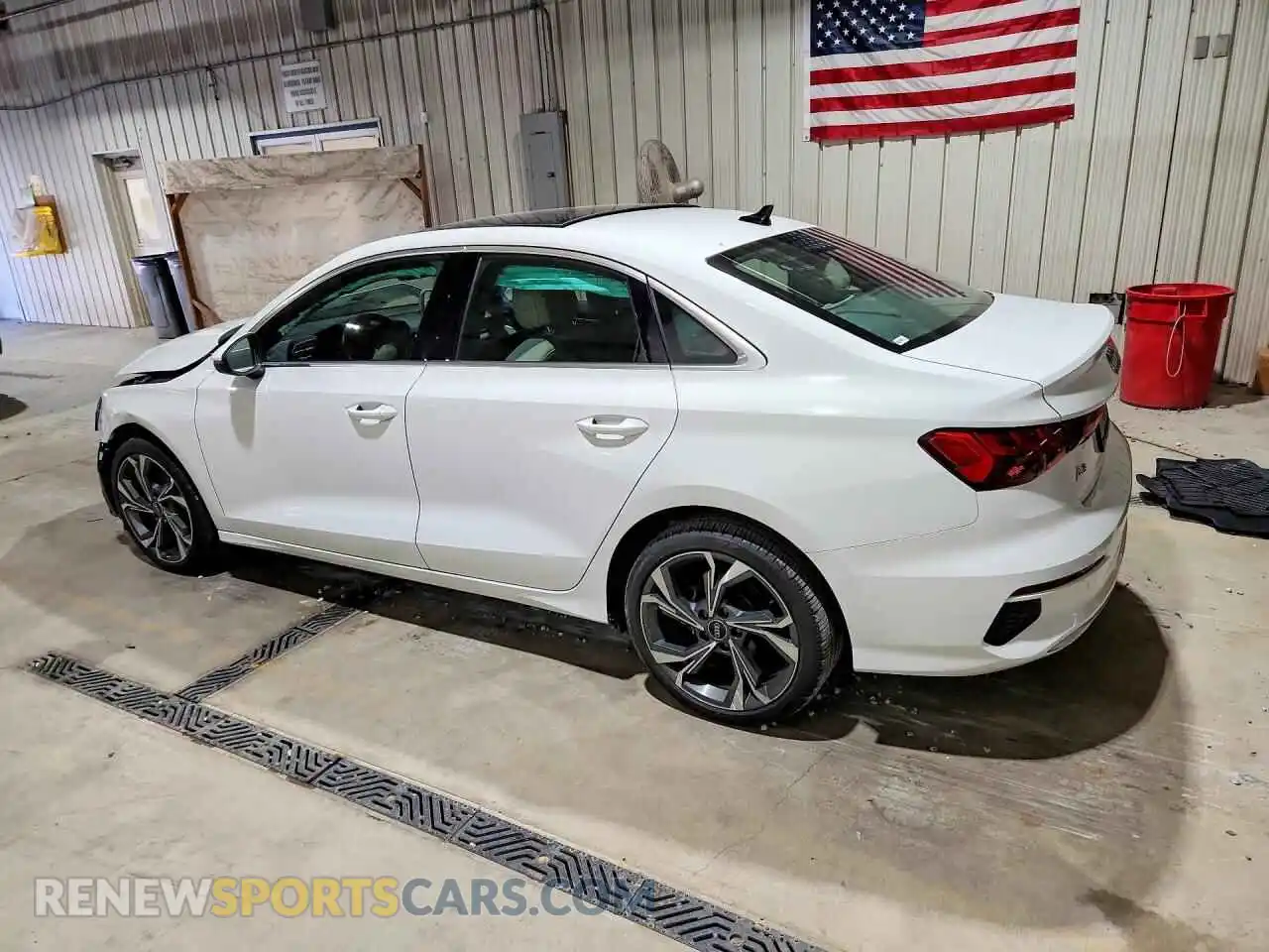 2 Photograph of a damaged car WAUAUDGY7NA046421 AUDI A3 2022