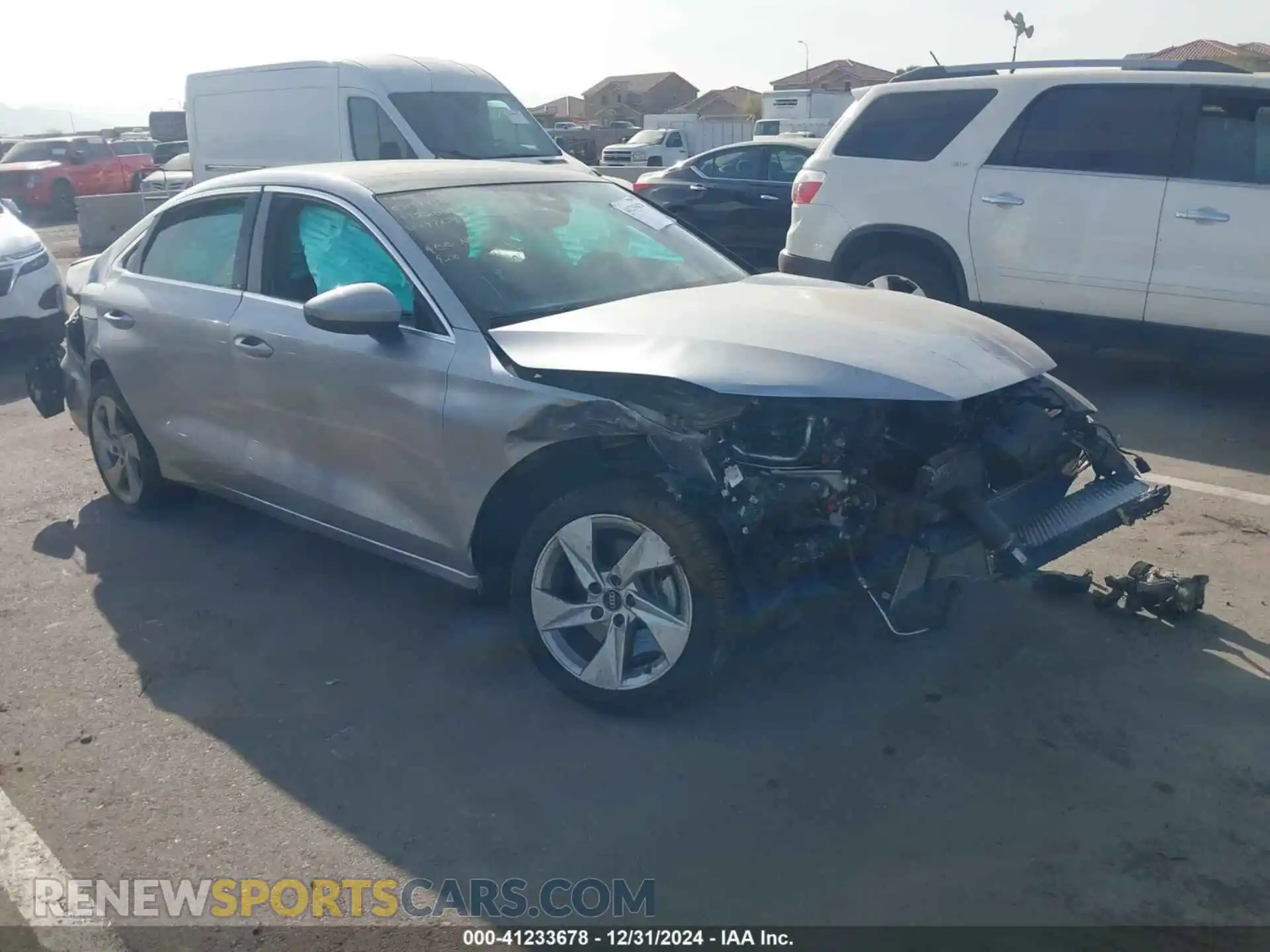 1 Photograph of a damaged car WAUAUDGYXNA047059 AUDI A3 2022